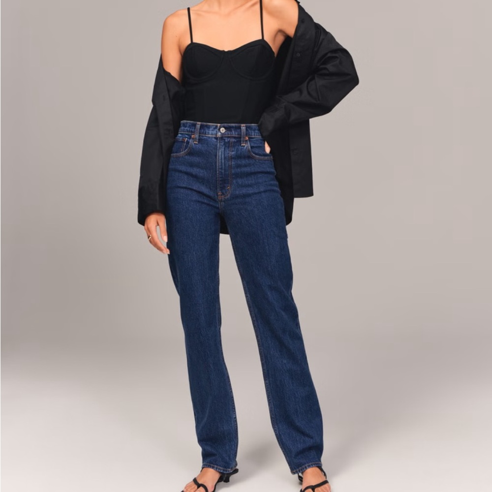 Abercrombie 90s straight leg jeans